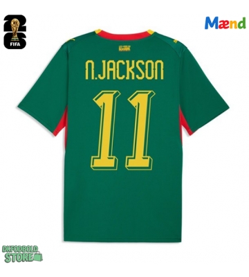 Senegal Nicolas Jackson #11 Replika Udebanetrøje VM 2026 Kortærmet